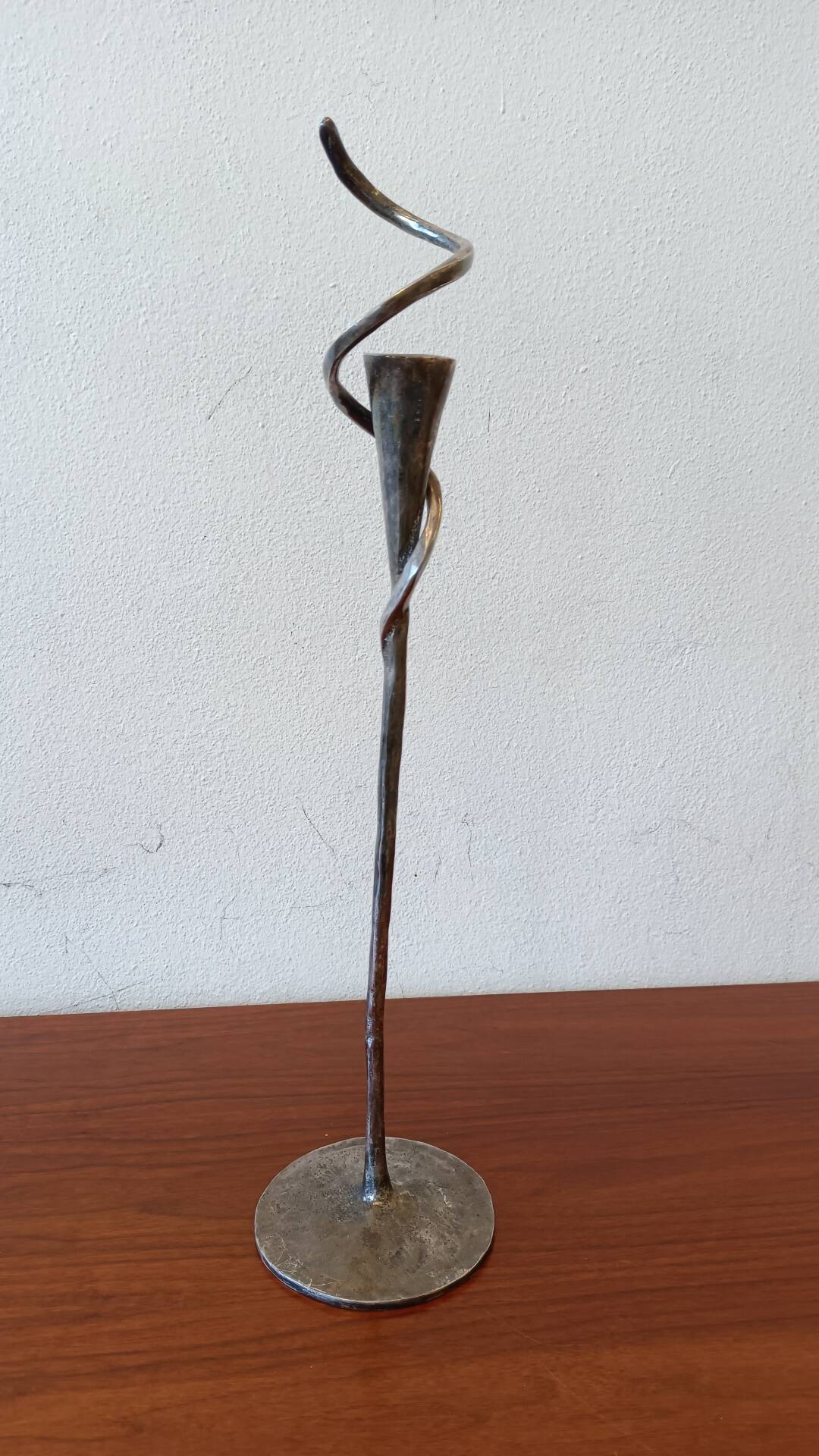 Brutalist candlestick