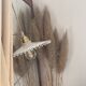 Pair of lace-edged opaline portable lamps with cord wire