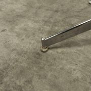Industrial 1960 chrome coat rack parrot