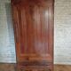Important regional monoxyle wardrobe in blonde walnut, from the Louis XV period (18th century).