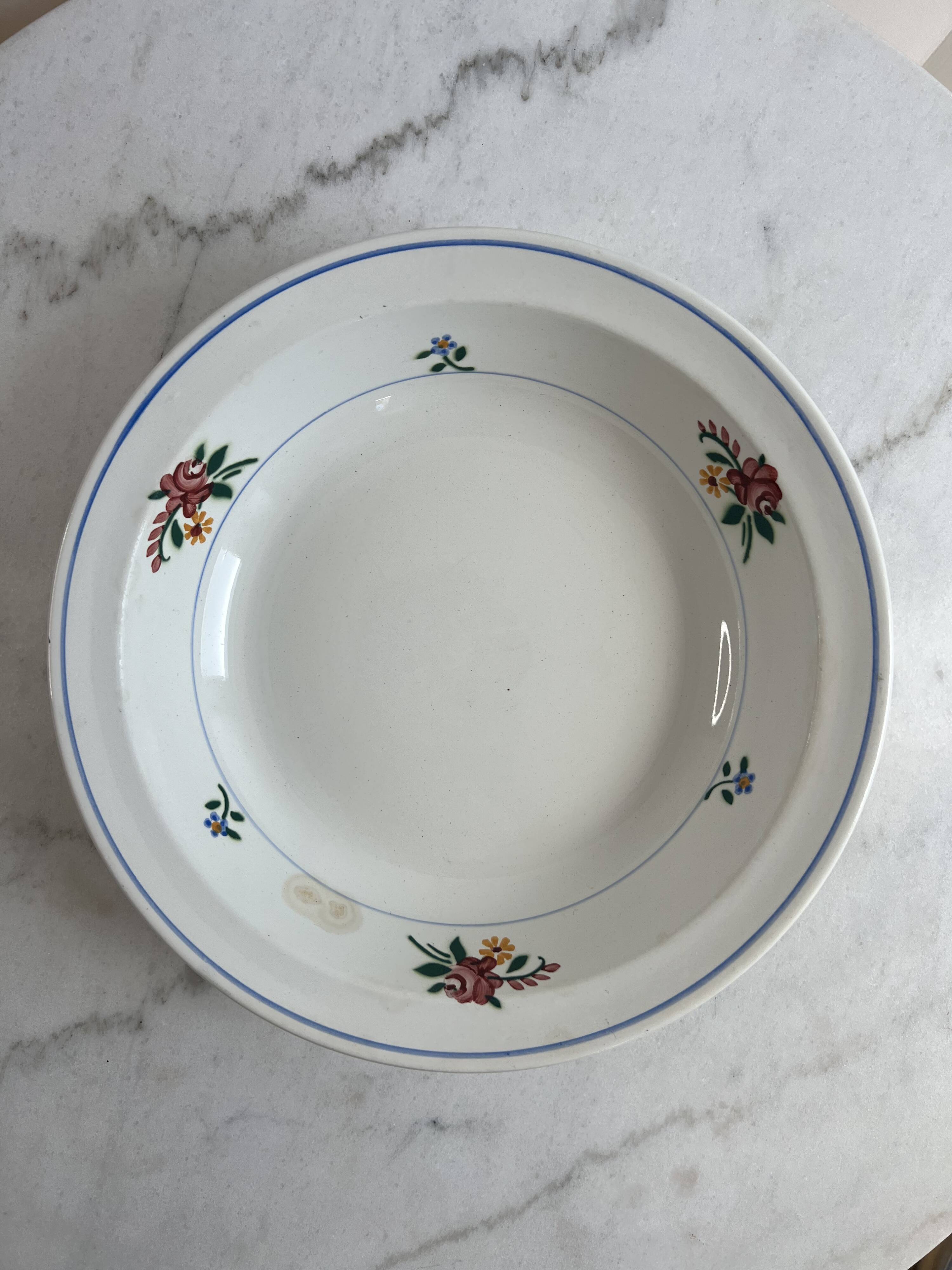 Plat de présentation Sarreguemines et Digoin Dinant