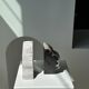 Black petrified wood bookend H17 L17 P6