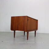 Mid century modern mini teak sideboard, 1960 Denmark