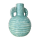 Blue ceramic vase by Boch, 1921