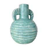 Vase en céramique bleue de Boch, 1921