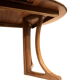 Danish design extendable teak dining table from the 1960s