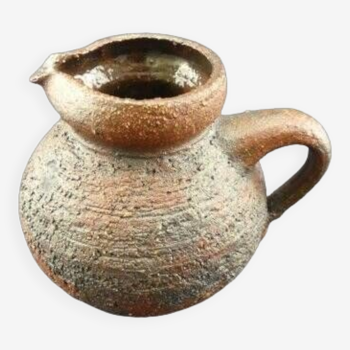 Gerhard Liebenthron, small brutalist pottery pitcher