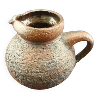 Gerhard Liebenthron, small brutalist pottery pitcher