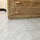 Vintage rattan chest of drawers