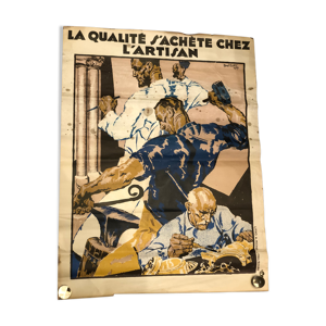 Affiche lithographique originale