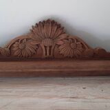 Fronton en bois