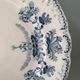Set of 5 flat plates Terre De Fer XIXth, collection "Regency" St Amand & Hamage Nord