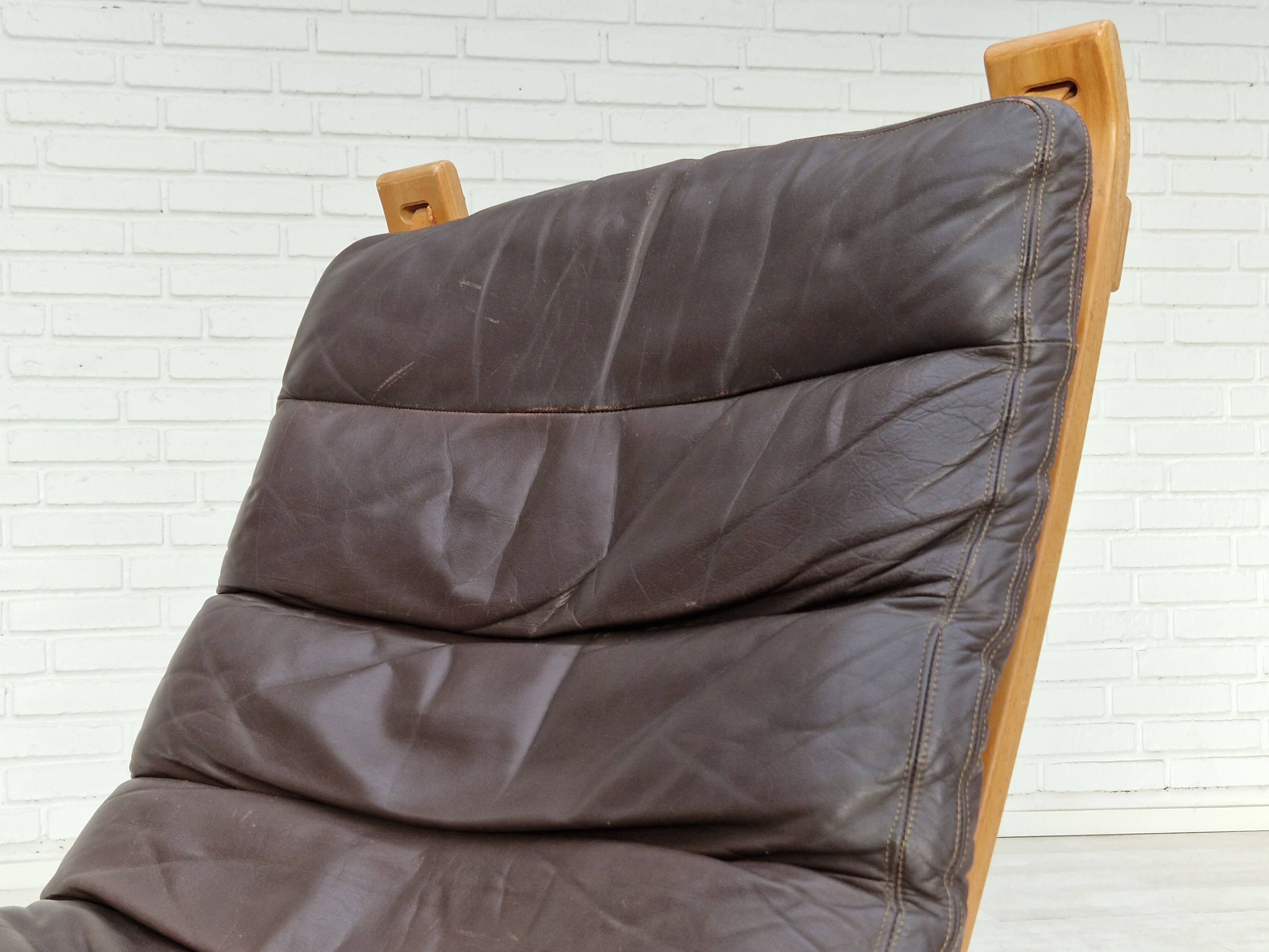 Fauteuil danois par Brammin Møbler années 70