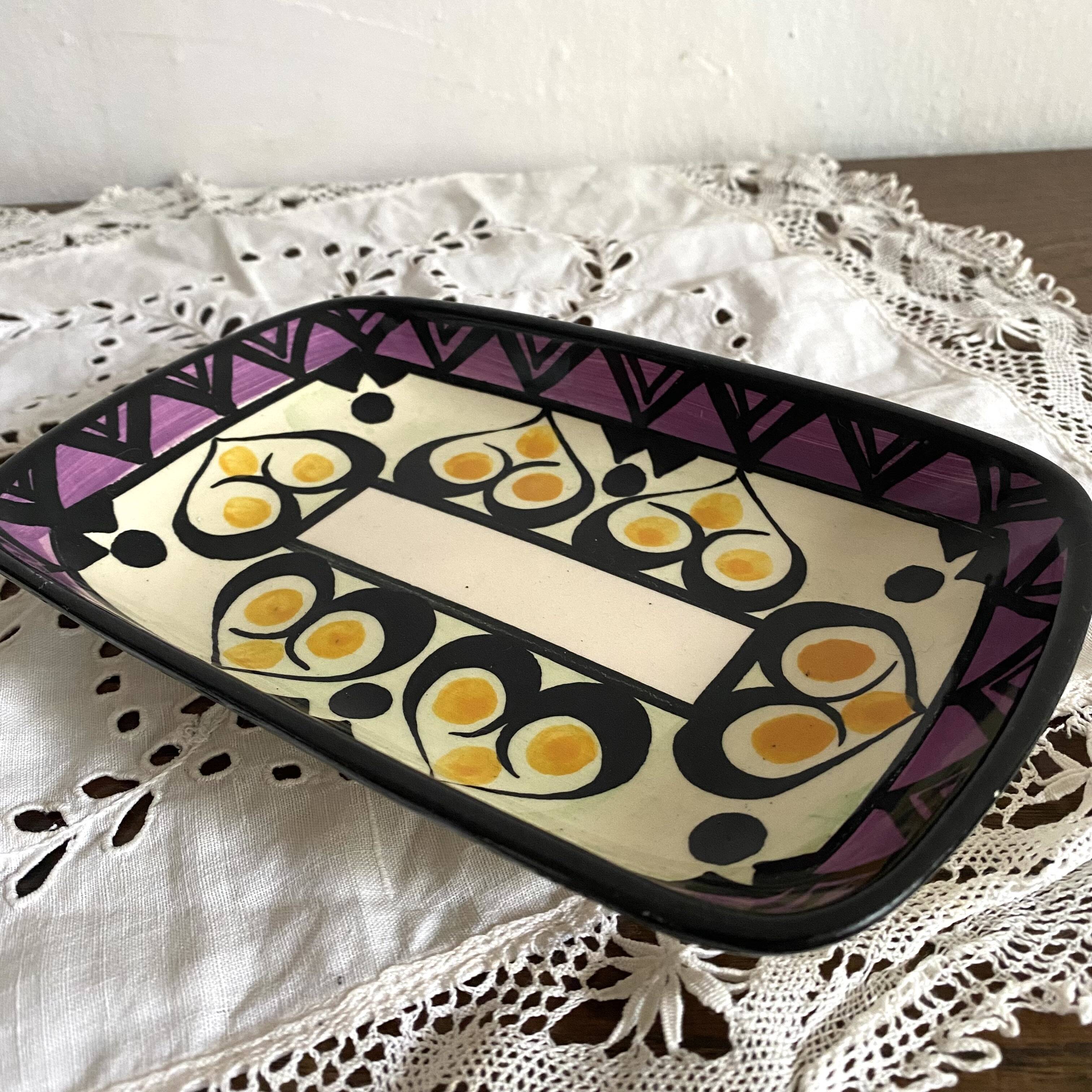 Beurrier en céramique St Jean de Bretagne