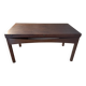 Vintage lift-top coffee table in solid oak – 1950s/60s