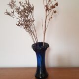 Soliflore bleu vintage
