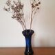Soliflore bleu vintage