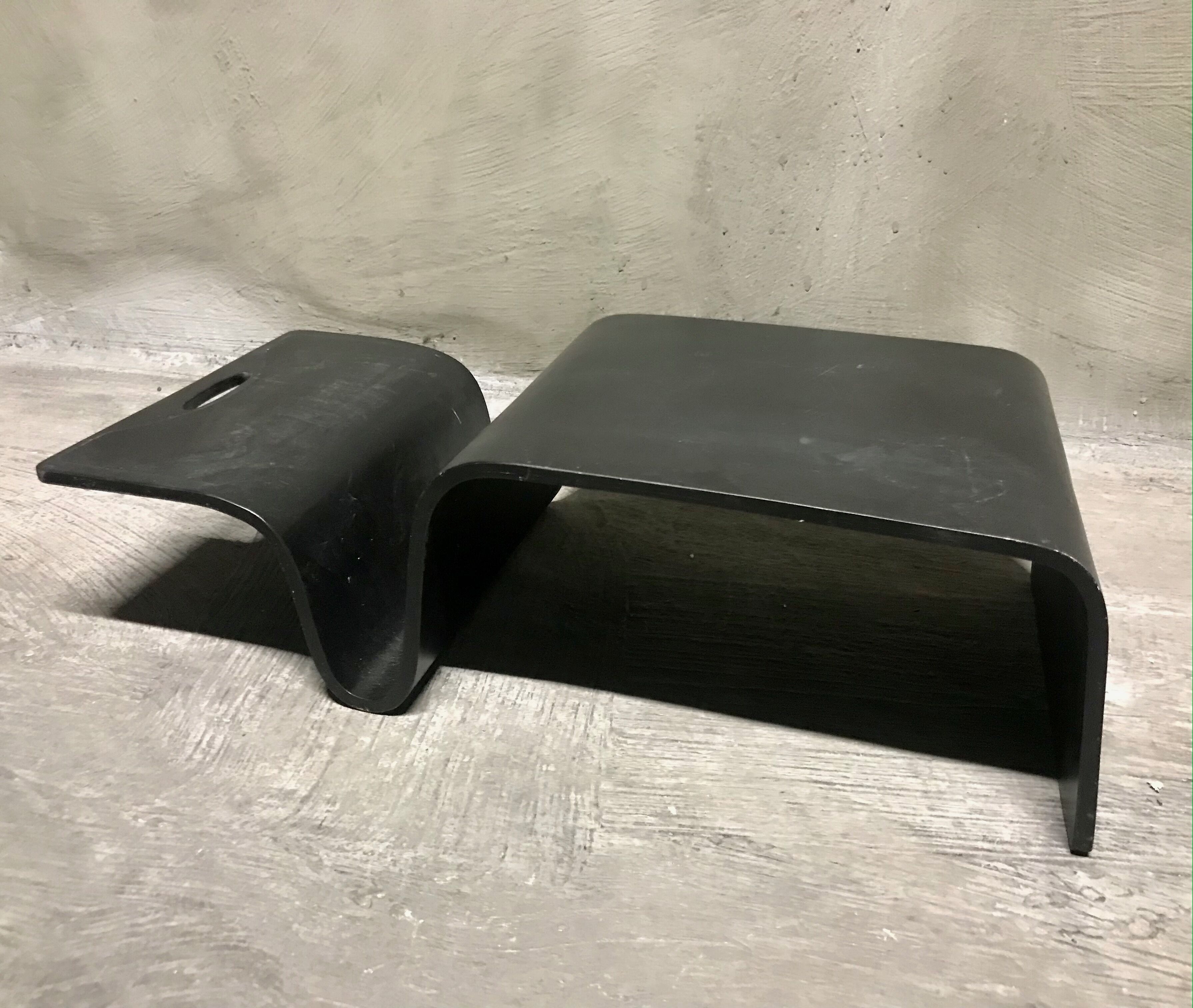 Coffee table newspaper rack