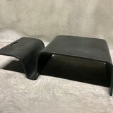 Coffee table newspaper rack