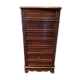 Secretary semainier in mahogany veneer