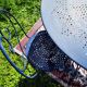 Old wrought iron garden furniture
