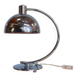 Vintage chrome metal desk lamp