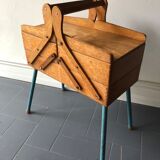 Vintage sewing basket