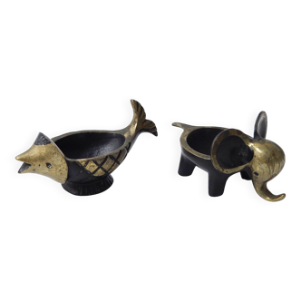 Set of 2 egg cups by Walter Bosse