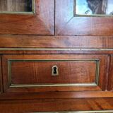 Louis XVI period cylinder desk in solid Cuban mahogany circa 1760