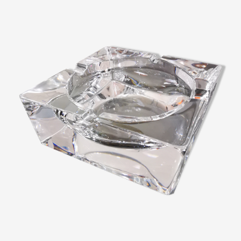 Ashtray paved with vintage crystal