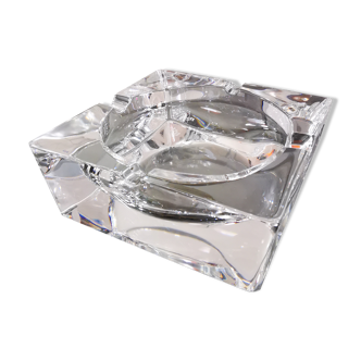 Ashtray paved with vintage crystal