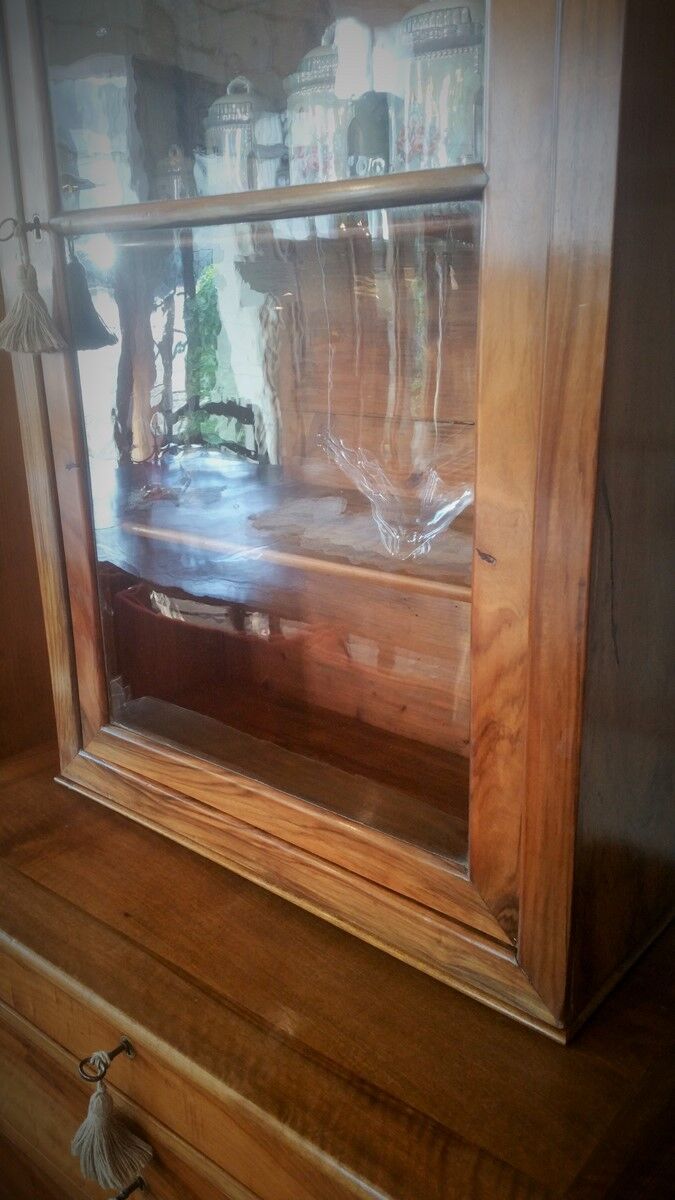 Showcase in Walnut late nineteenth