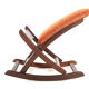 Adjustable Footstool / footrest "Uniek" - dutch design in teak