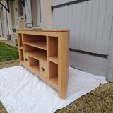 Solid wood TV cabinet, corner
