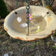 Drinking trough or floral cup in slurry