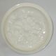 Magnificent fruit tart dish in slip signed "What's Vincent Cadeaux