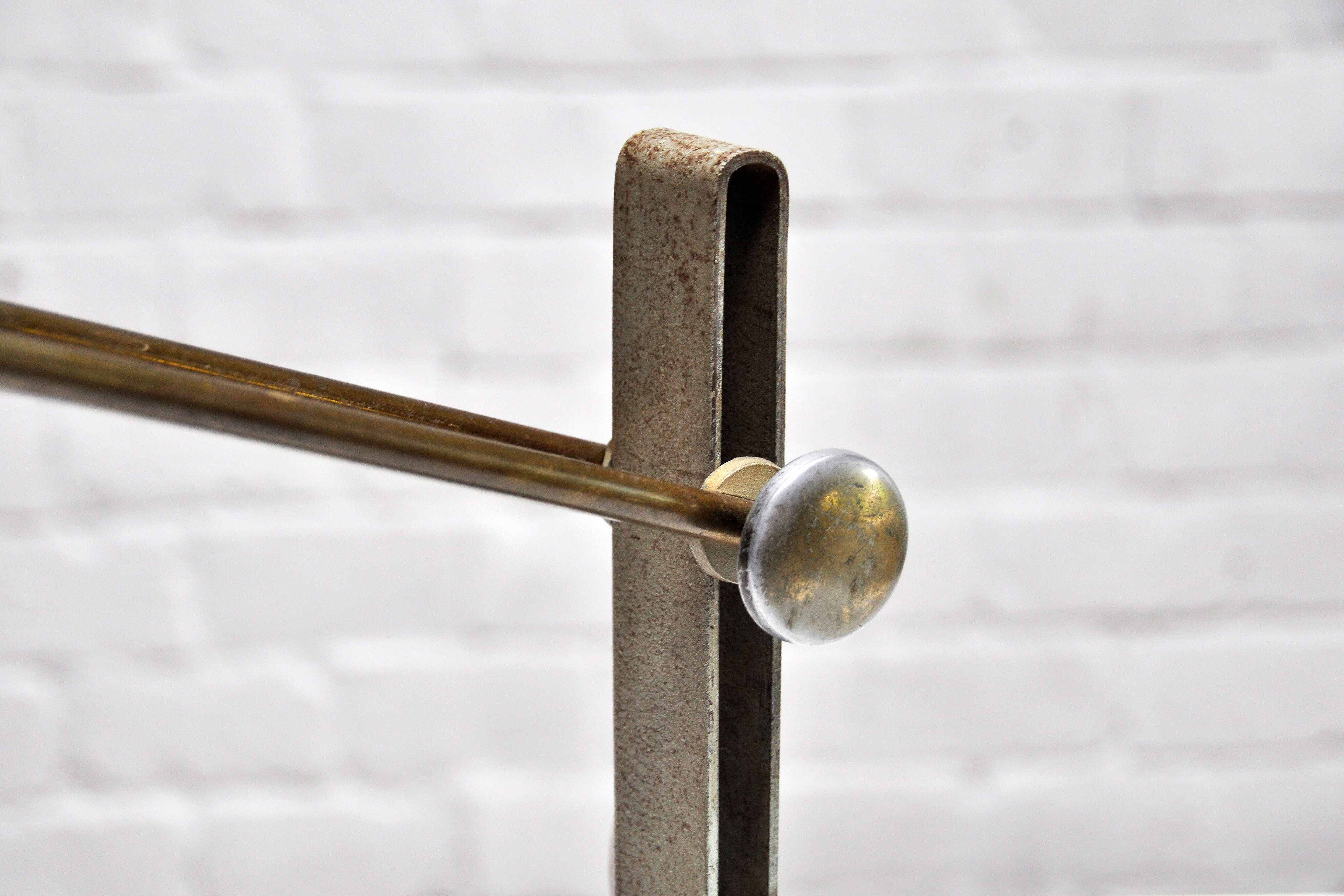 French art deco desk lamp in the style of rene koechlin, 1930s