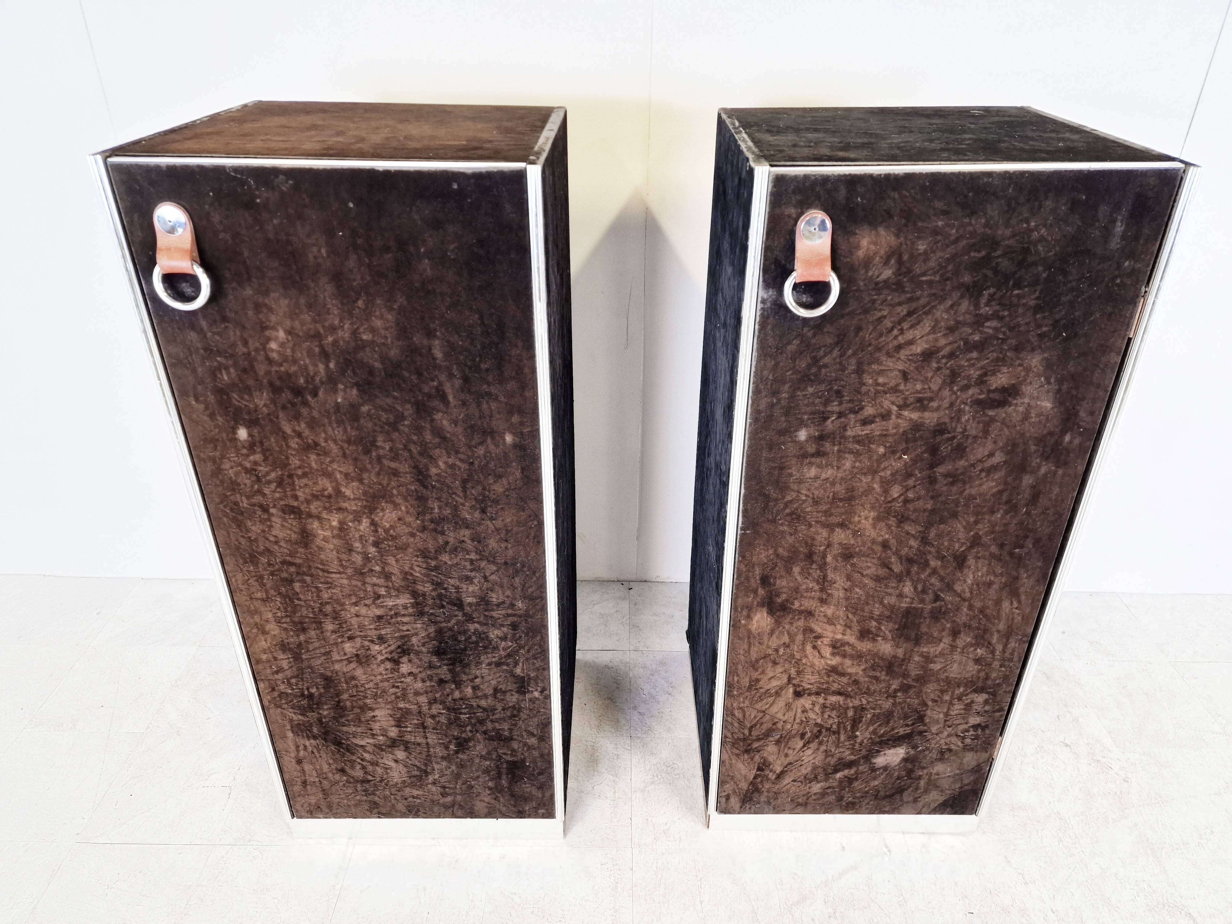 Vintage cabinet by Guido Faleschini for Hermes, 1970s