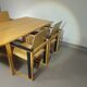 Extremely rare Finnish dining set by Simo Heikkilä / Pentik. 1980s