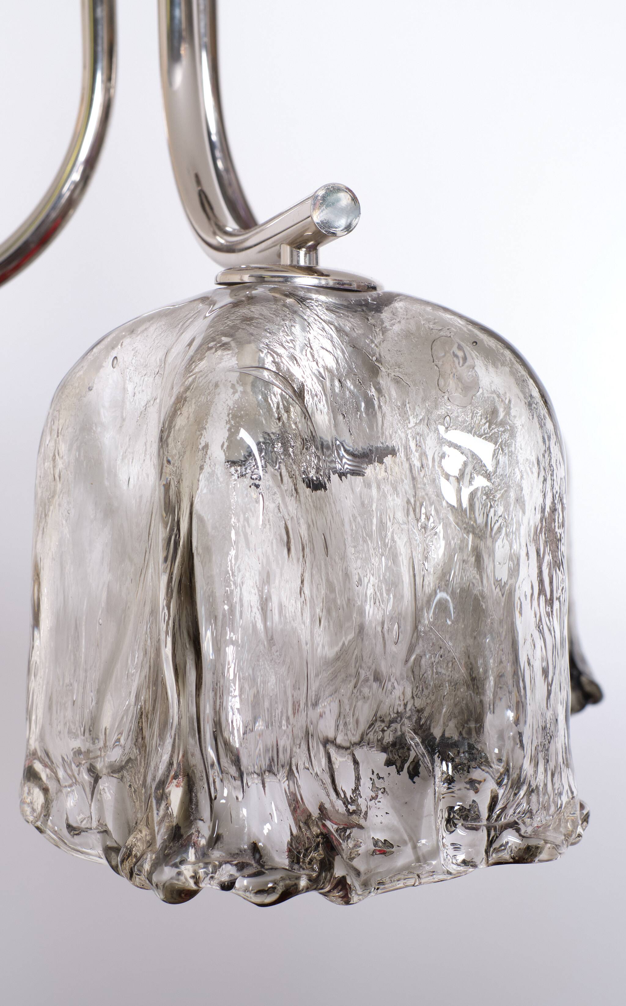 Murano Glass Chandelier 1970s