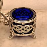 Saleron double Christofle en métal argenté