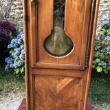 Comtoise clock in cherry style Louis XV period 19th region Fougères.