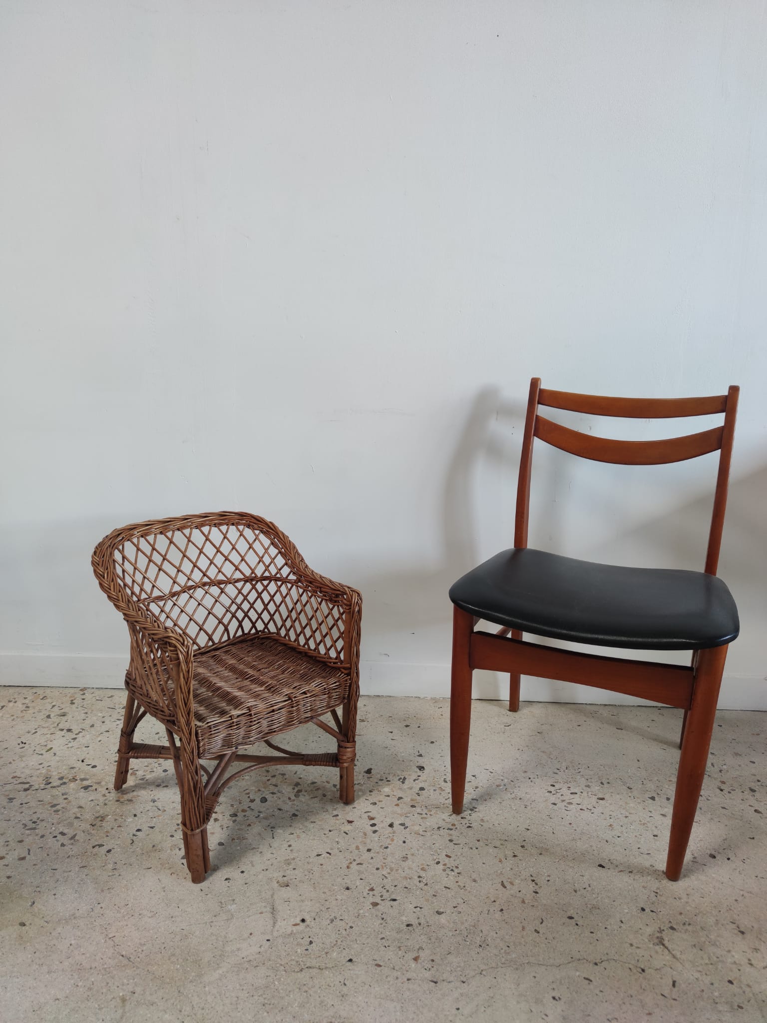 Rattan children's chair