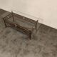 Mid century faux leather coffee table, 1960s