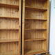 Pair of pine libraries