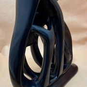 Statue en stéatite représentant  la famille , art africain