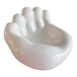 Catch-all, dish, hand ashtray in ceramic