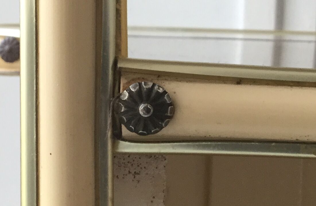 Vintage cocktail bar - formica and teak - 1970