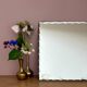Antique mirror with bevelled edges