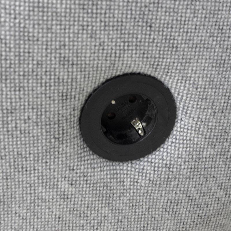 Canapé Bob Split de marque Bla Station en tissu gris